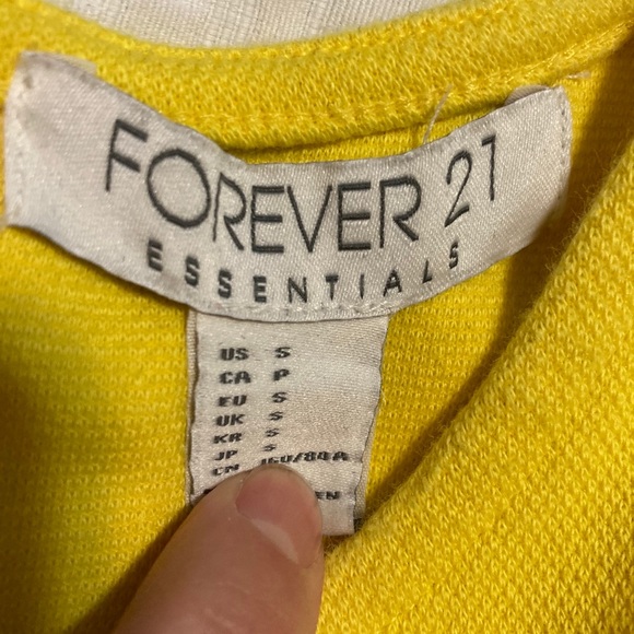 Yellow short sleeve top - Picture 2 of 5